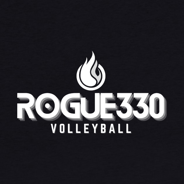 Rogue White Transparent by Rogue 330 Volleyball Club